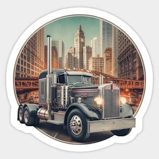 Classic Truck Sticker